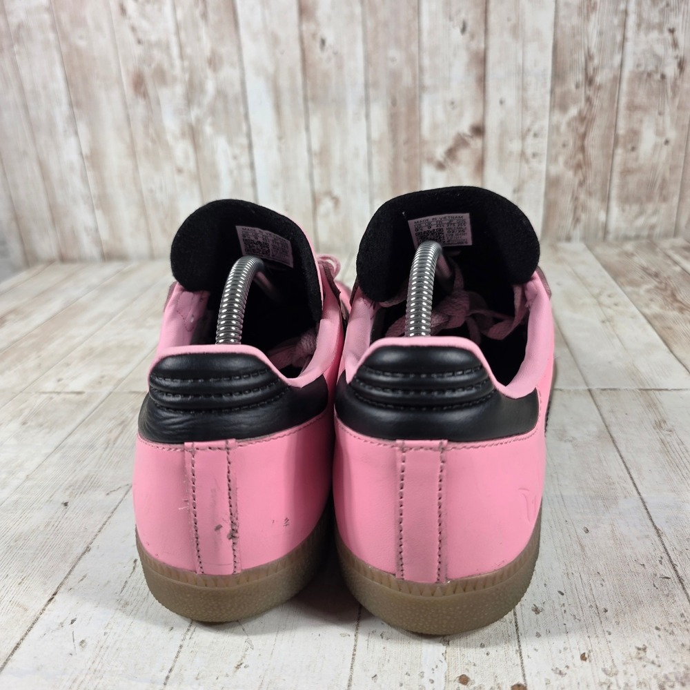 Adidas Samba Messi Inter Miami CF Pink Black Gum Sneakers IH8158‎ Mens 9.5 - Picture 5 of 8